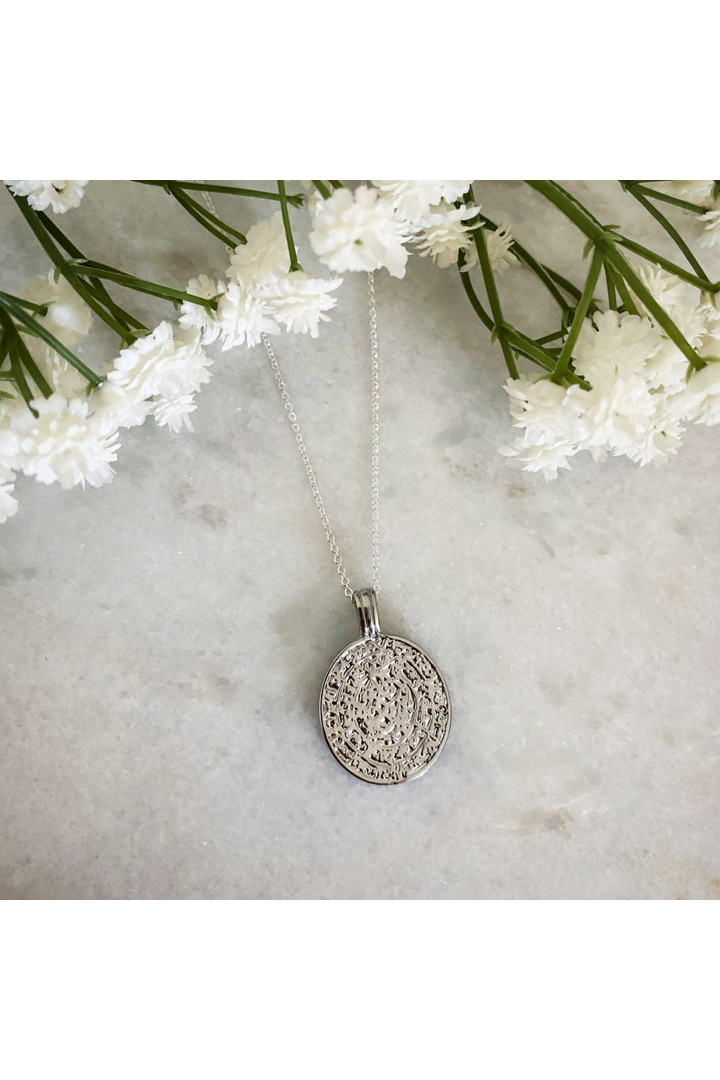 Anthea Coin Necklace - Silver Anthea