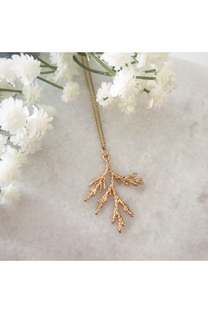 Aster Gold Branch Necklace ASTERGLD001