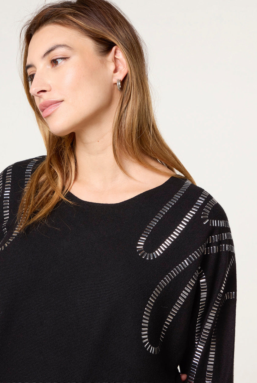 Embellished Shoulder Jumper AW25174B003