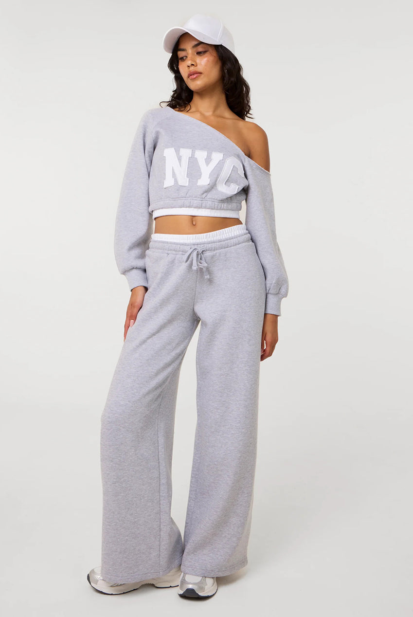Contrast Waist Cuffed Joggers AW26003P019