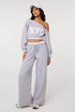Contrast Waist Cuffed Joggers by Pink Vanilla