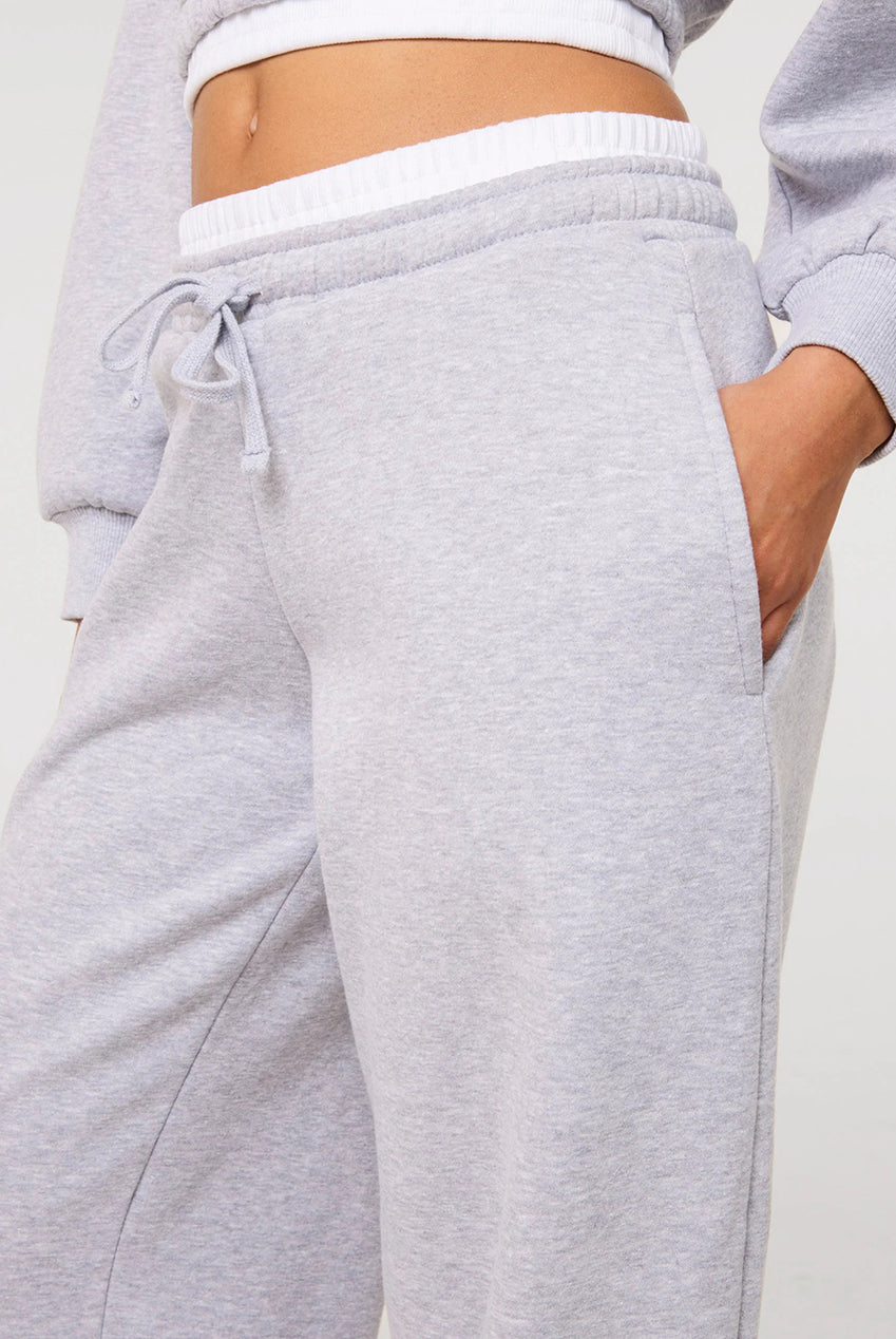 Contrast Waist Cuffed Joggers AW26003P019