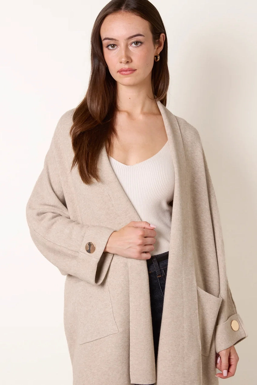 Heavy Knit Cardigan AW26023B001