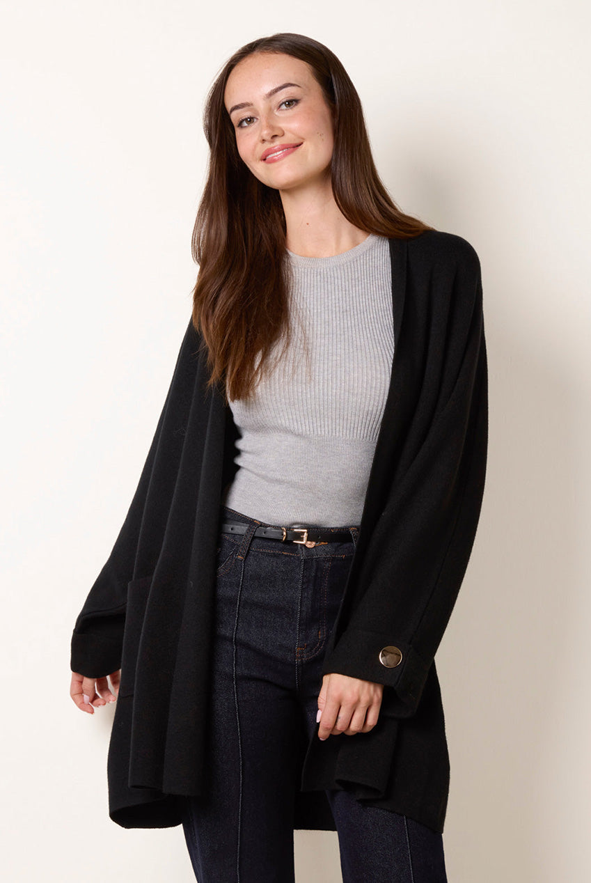 Heavy Knit Cardigan AW26023B003