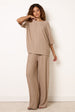 Diamante Textured Trousers by Blue Vanilla