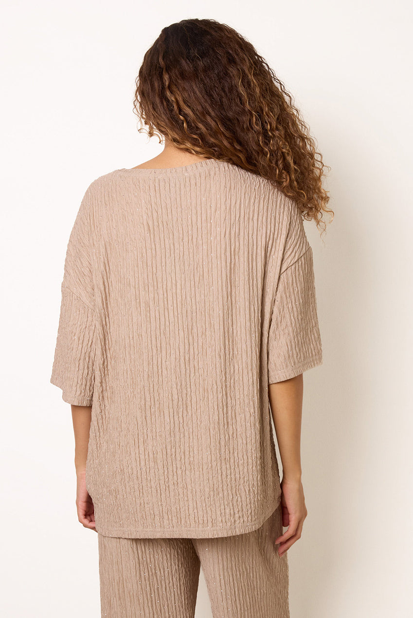 Diamante Textured Top AW26026B001