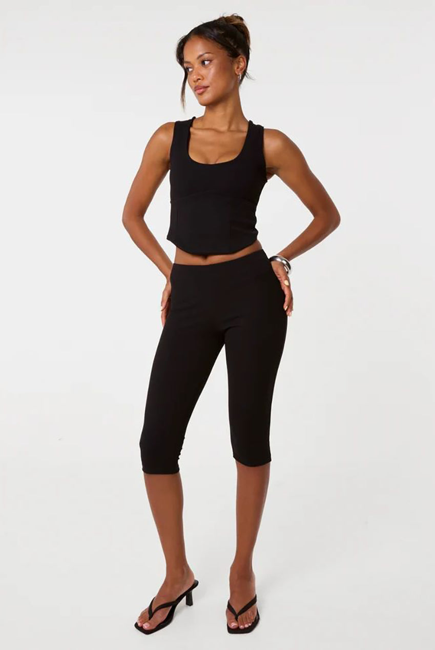 Ponte Corset Detail Top AW26149P003