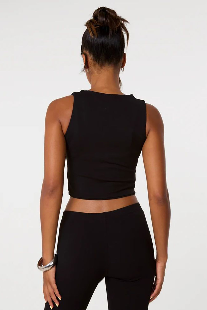 Ponte Corset Detail Top AW26149P003