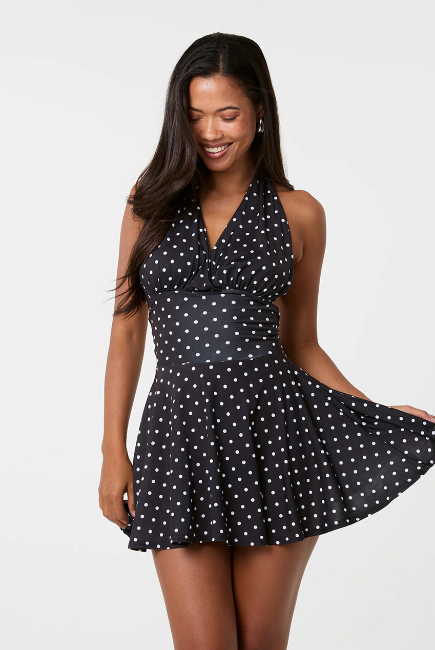 Slinky Halter Neck Dress AW26167P532