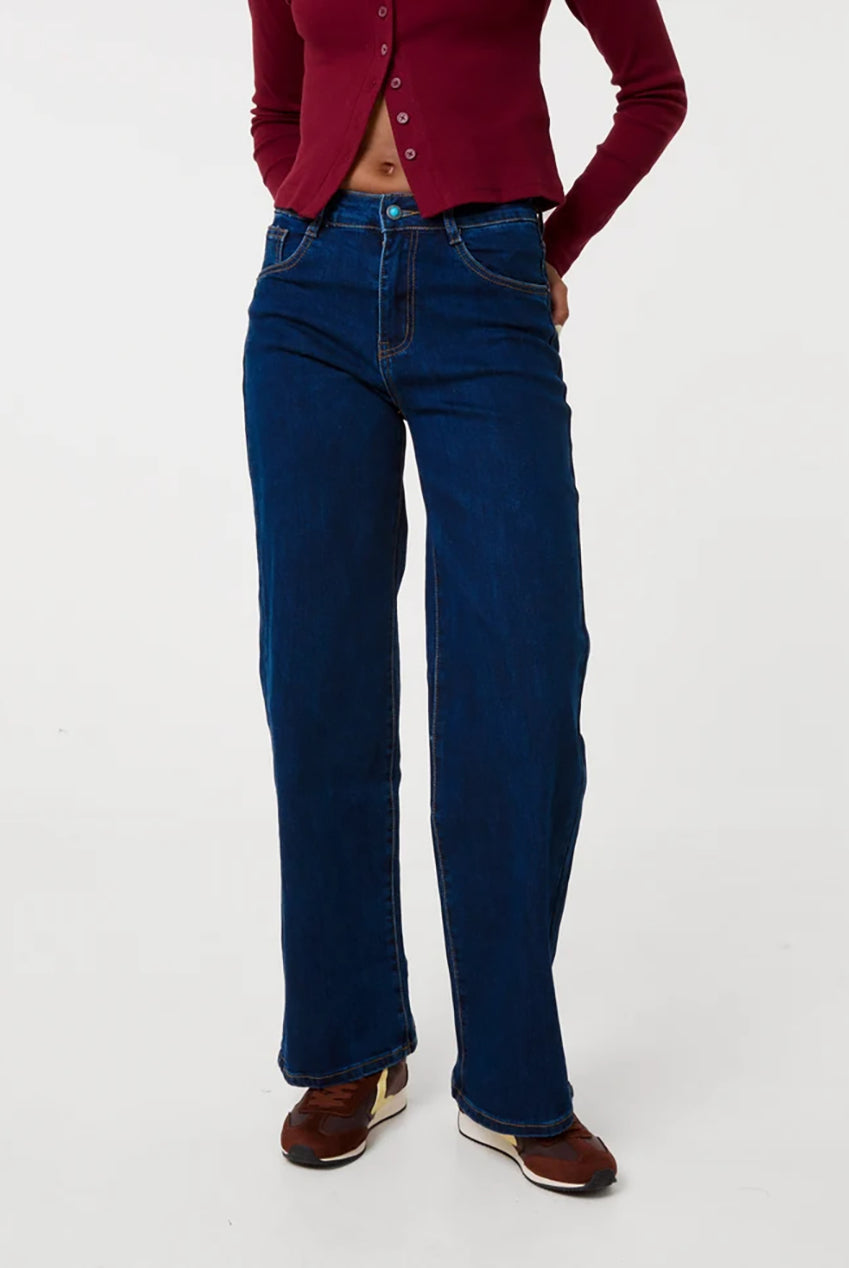 Heart Pocket Straight Jeans AW26192P322