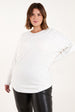 Curve Jumper With Silver Sparkle by Blue Vanilla