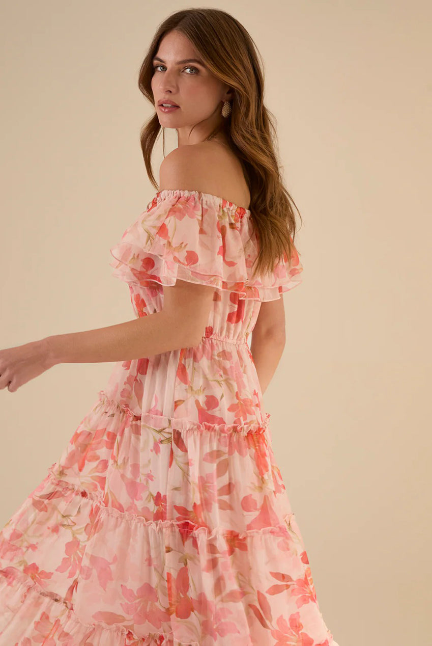 Off The Shoulder Maxi Dress BV269862075