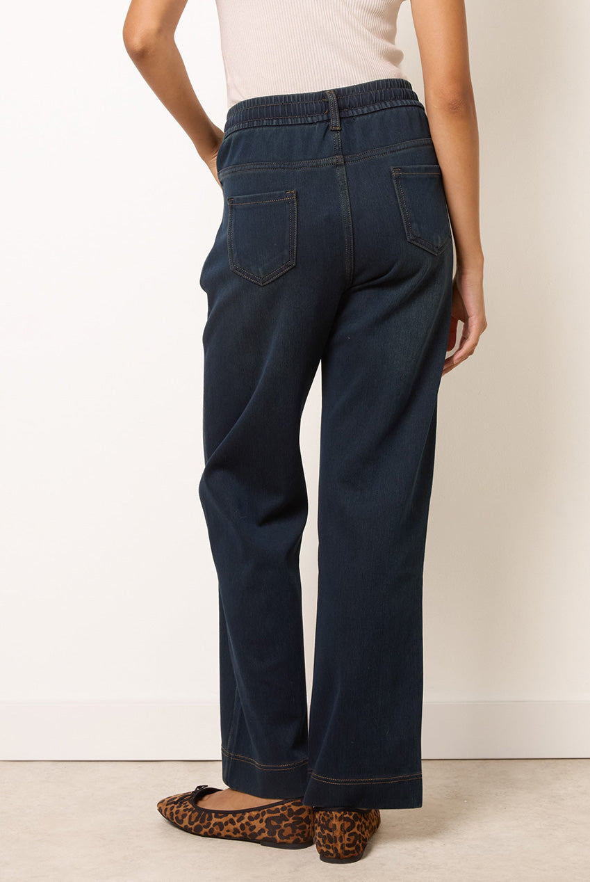 Elastic Waist Jeans BV261219322