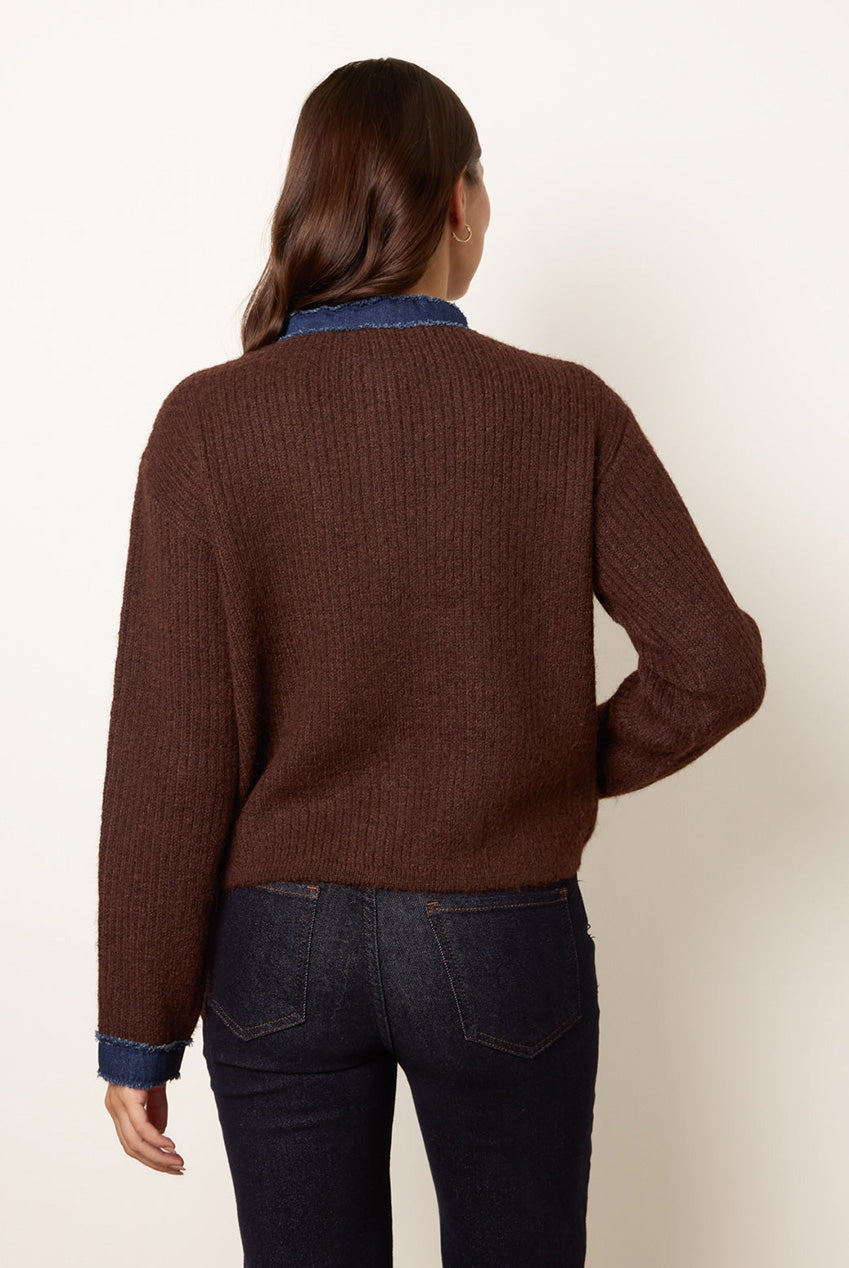 Denim Mix Cardigan BV261544030