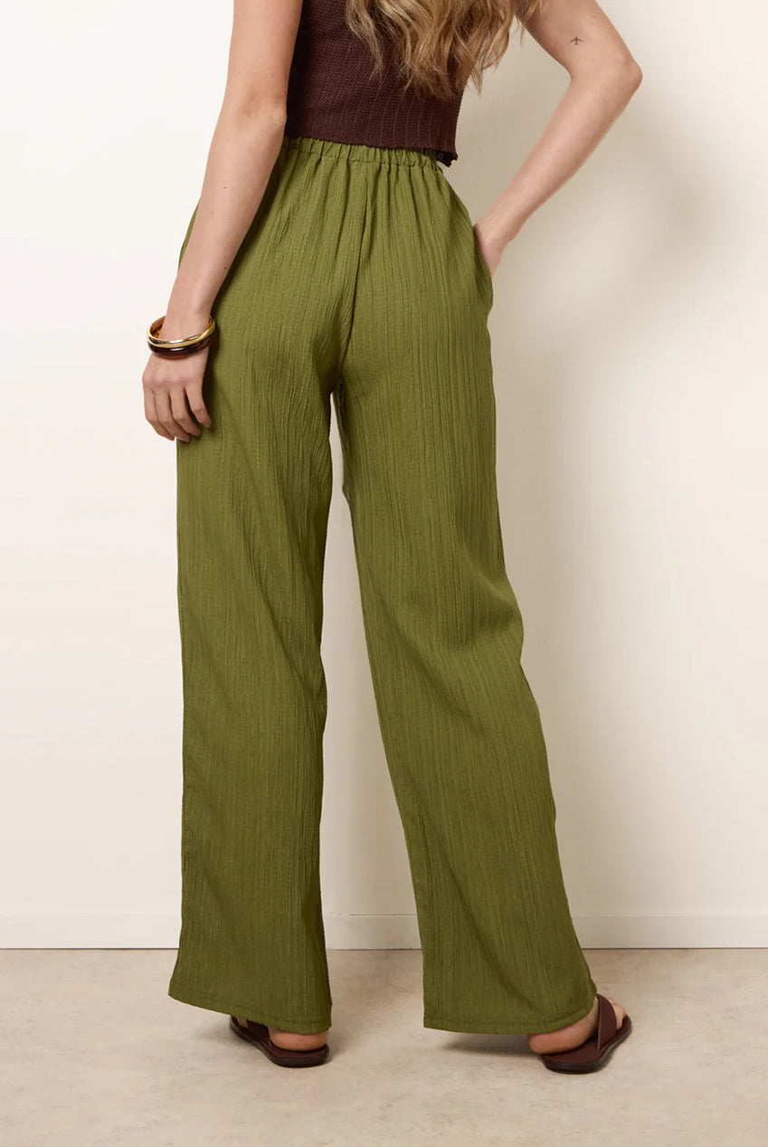 Drawstring Wide Leg Trousers BV269223056