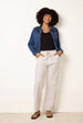 Elasticated Trousers With Tie by Blue Vanilla