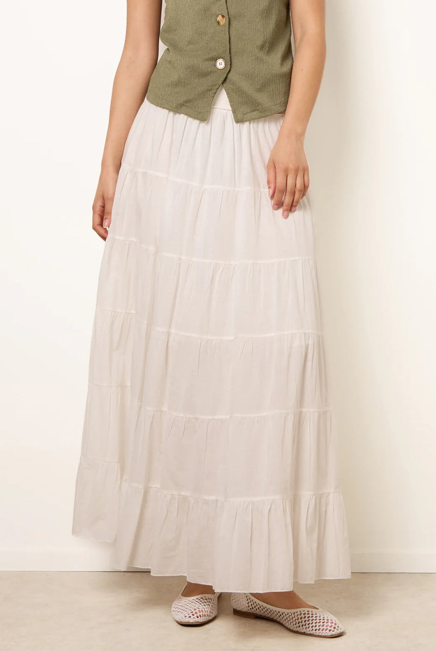 Jersey Band Tiered Skirt BV269228014