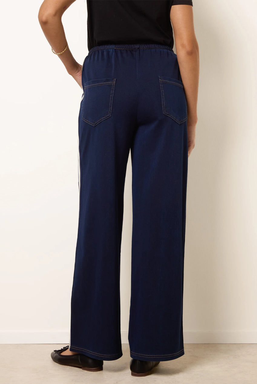 Stripe Trousers With Elasticated Waist BV269247322
