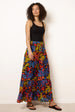 Tiered Bright Maxi Skirt by Blue Vanilla
