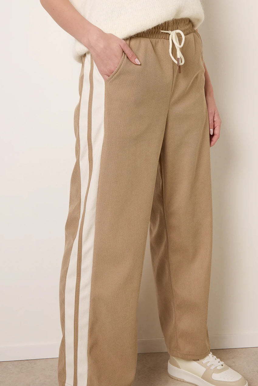 Corduroy Side Stripes Trousers BV269266001