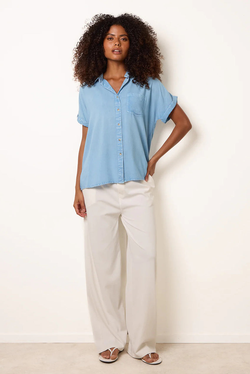 Button Front Shirt BV269423262
