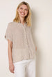 Stripe Button Front Shirt by Blue Vanilla