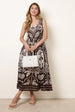 Sleeveless Shirred Dress by Blue Vanilla