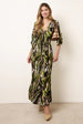 Shirred Empire Bust Dress by Blue Vanilla