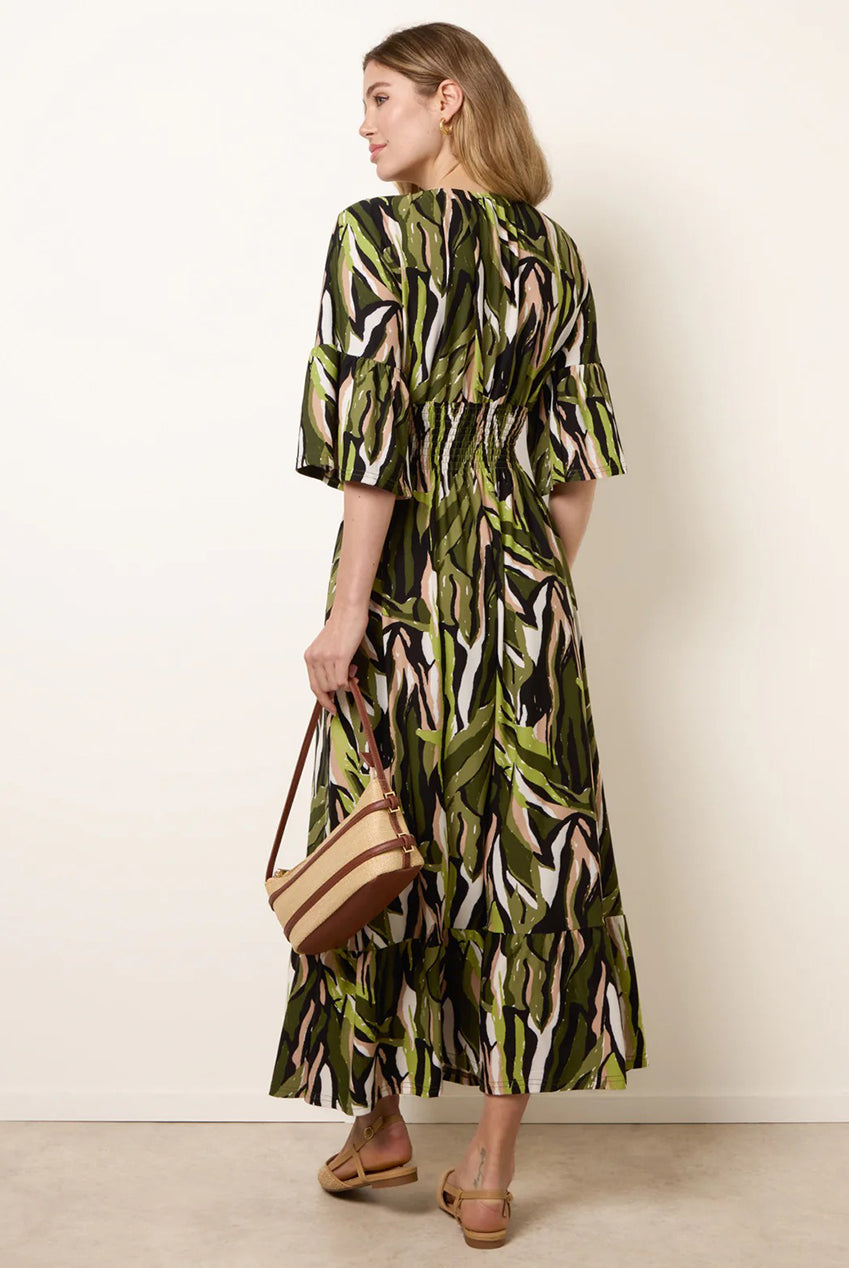 Shirred Empire Bust Dress BV269829023