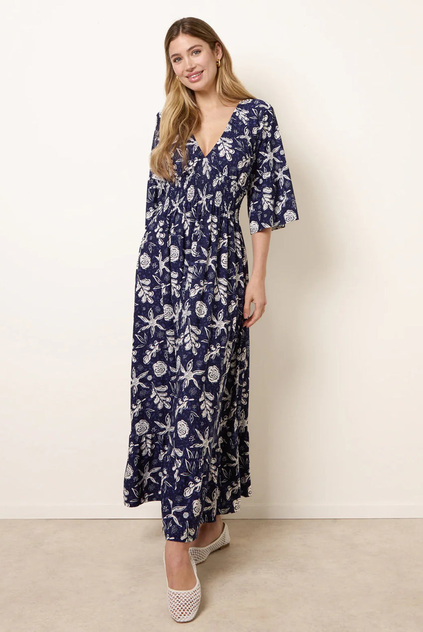 Shirred Empire Bust Dress BV269829008