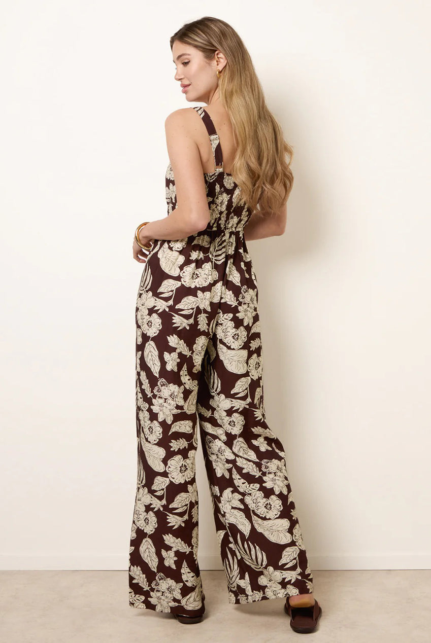 Tropical Tie Front Jumpsuit BV269846030