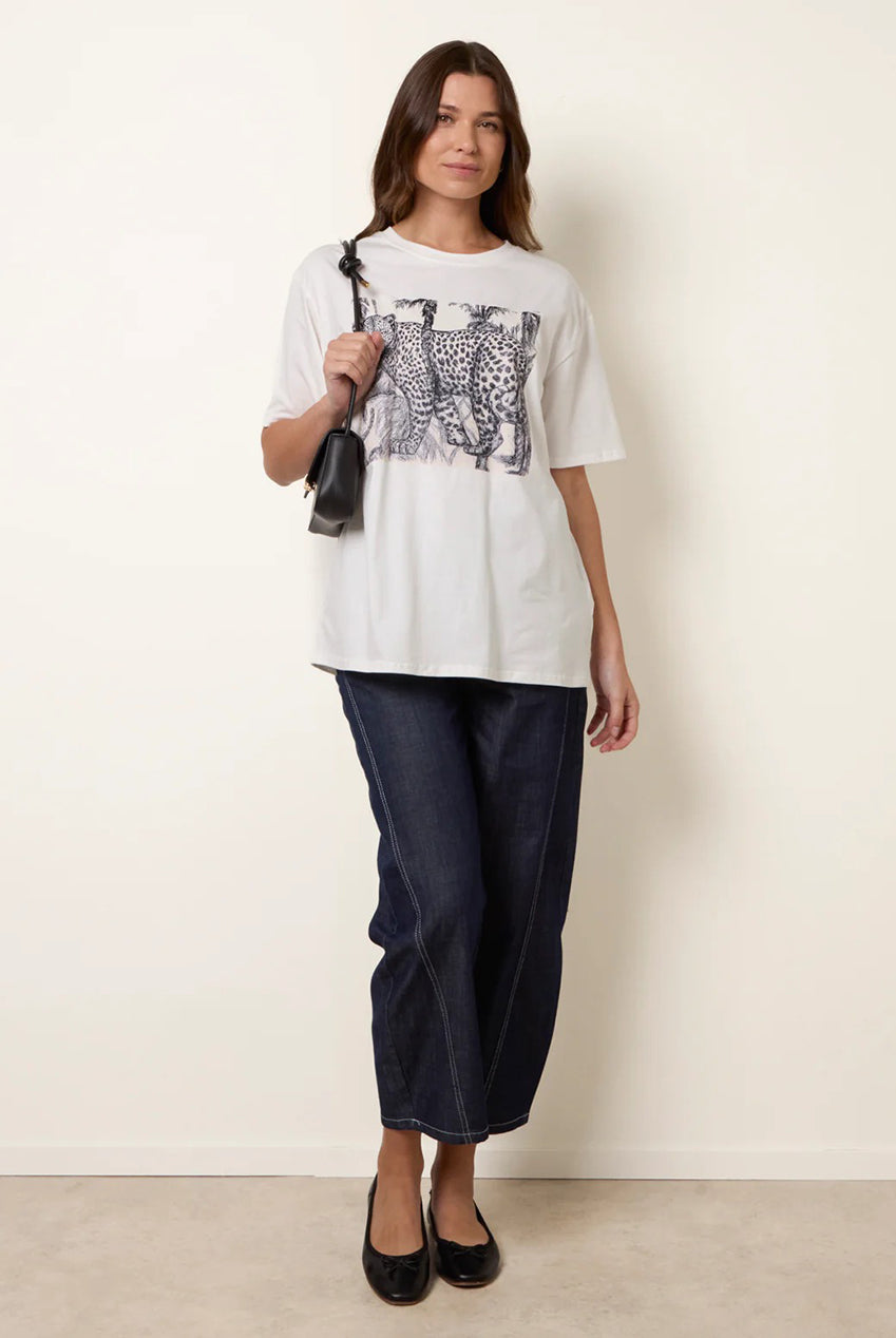 Graphic Print Crew-Neck T-shirt BV3829014
