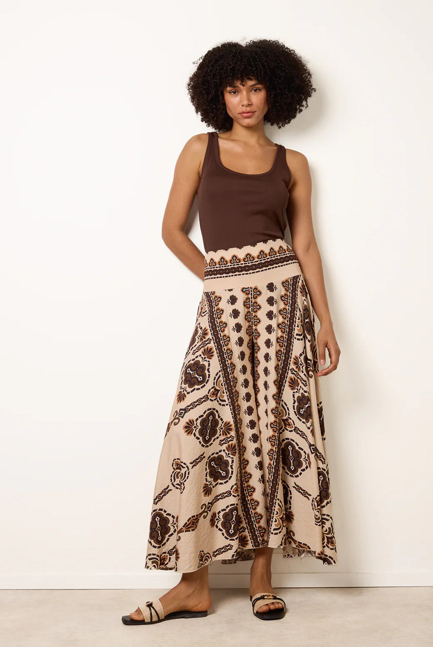 Deep Waist Flowy Pants BV3866025