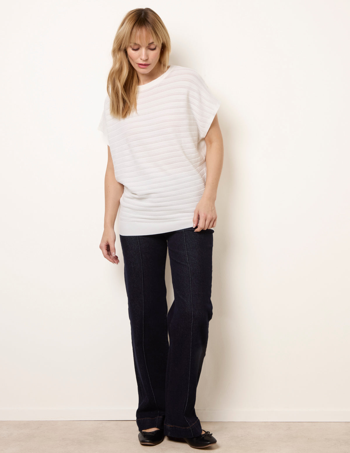Textured Sleeveless Knit Top BV3912014