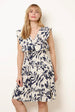 Wrap Over Mini Dress by Blue Vanilla