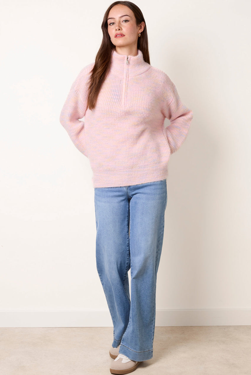 Zip Neck Knit Jumper BV4014020