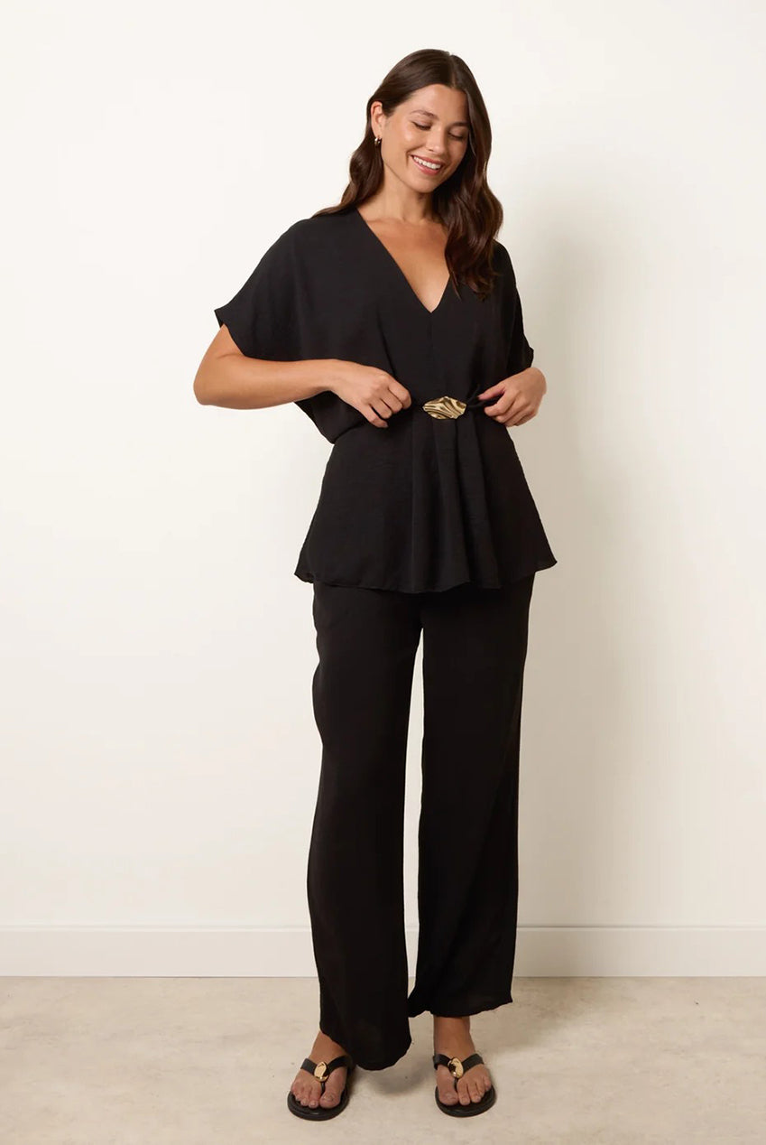 Two Piece Buckle Trouser Set BV6568IT003