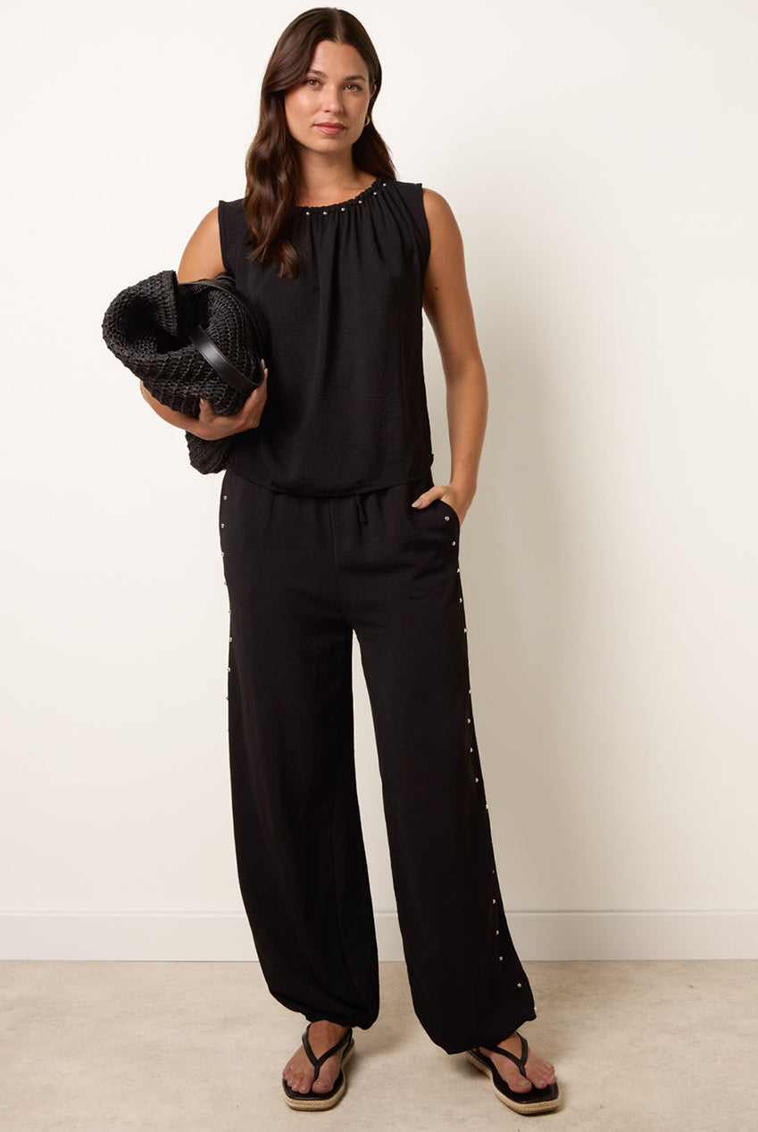 Studded Detailed Balloon Trouser Set BV6569IT003