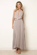 Cross Front Halter Dress by Blue Vanilla