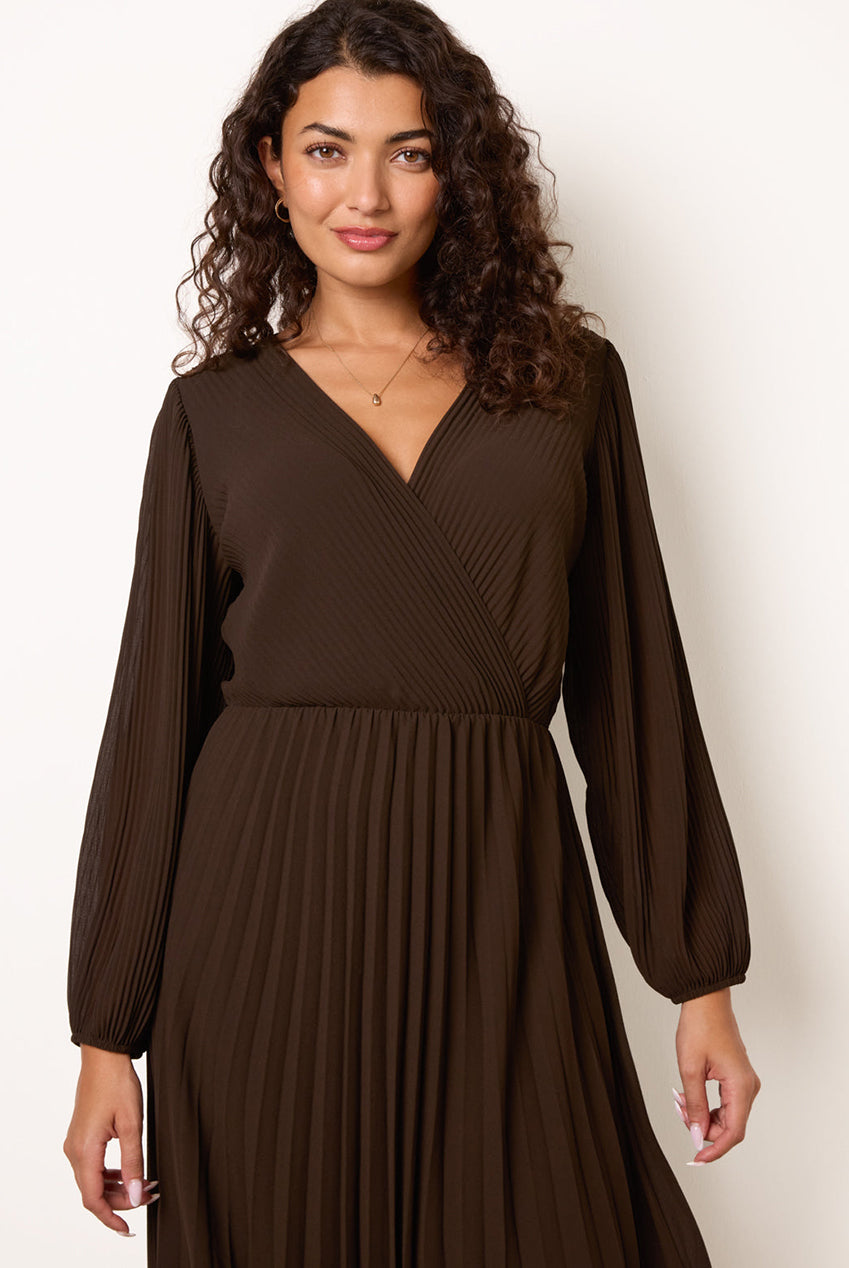 Chiffon Pleated Dress BV6788IT030