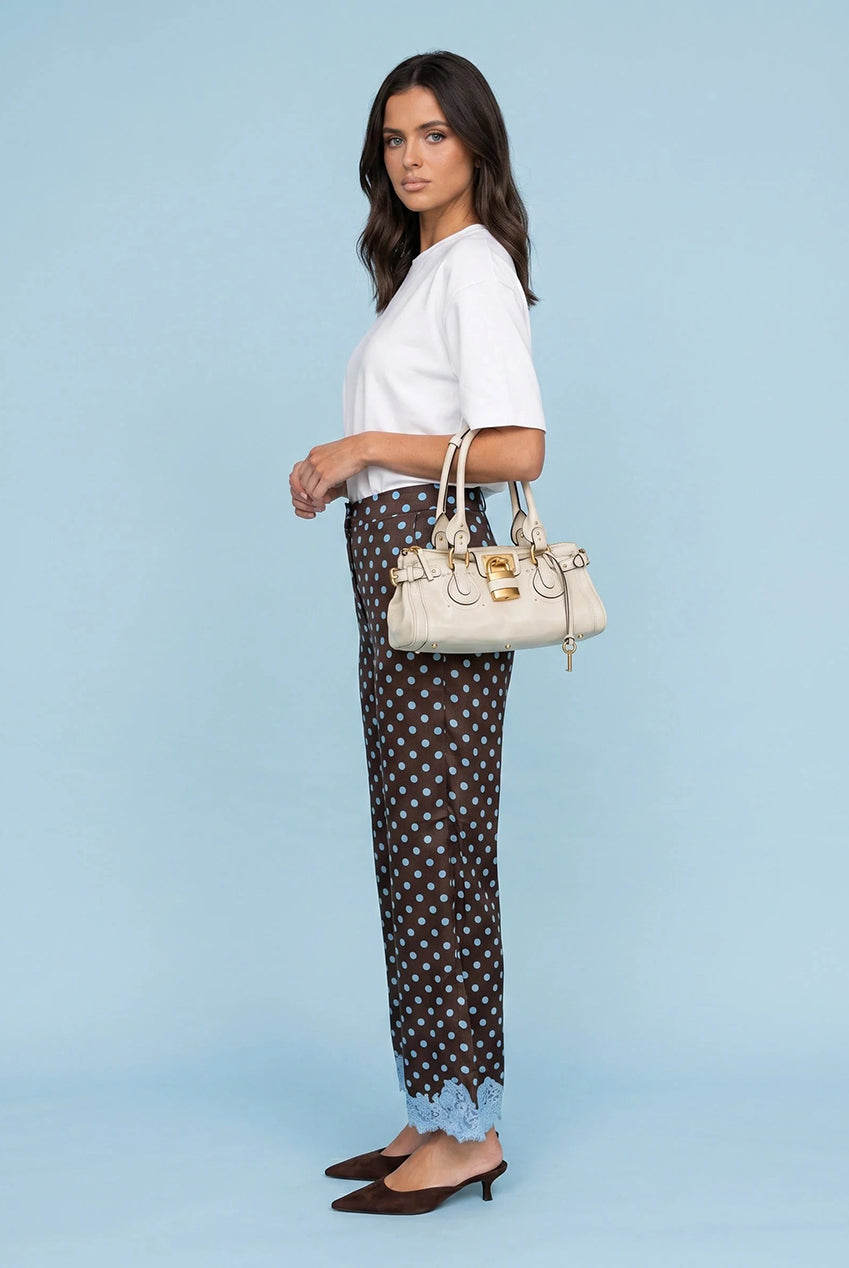 Lace Spot Trouser 40TRS39988