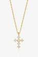 Dainty Cross Necklace by MUCHV