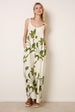 Floral Print Wide Leg Jumpsuit by Blue Vanilla