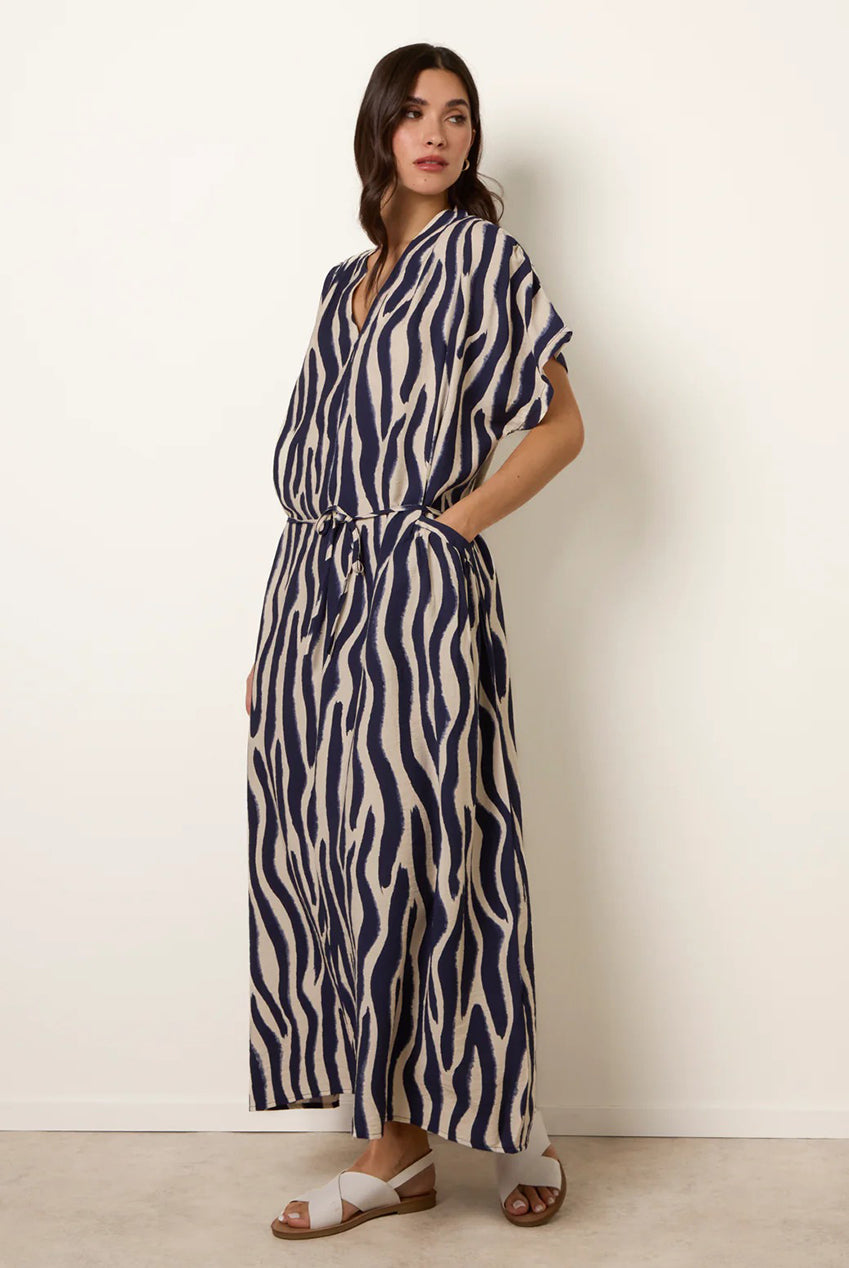Zebra Print Dress CC2684BV008