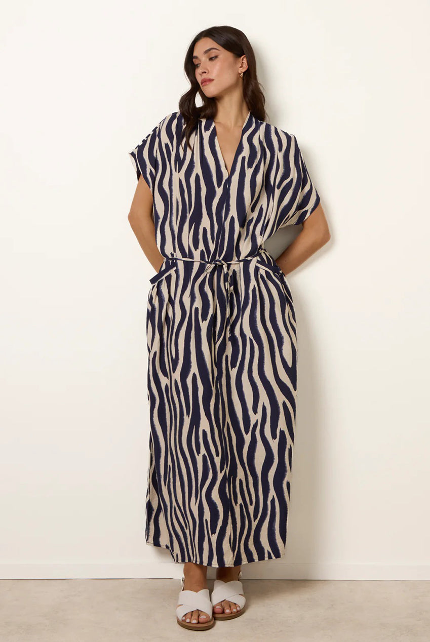 Zebra Print Dress CC2684BV008