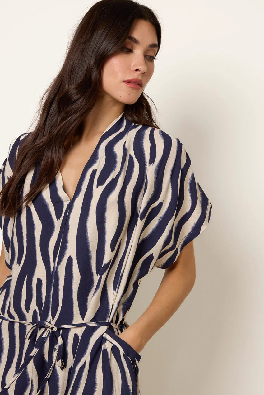 Zebra Print Dress CC2684BV008