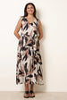 Leaf Print Dress by Blue Vanilla