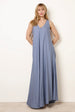 Diamante V Neck Dress by Blue Vanilla