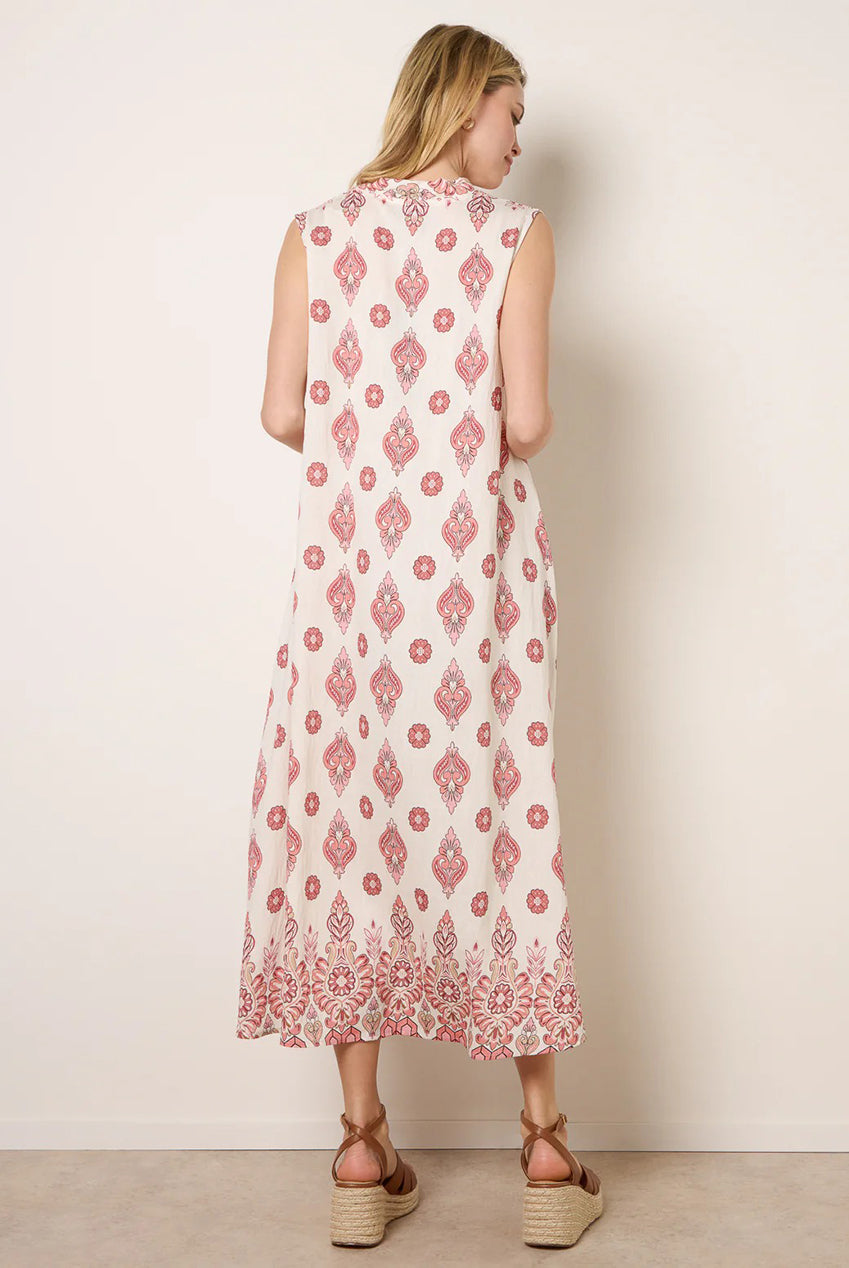 Floral Print A Line Dress CC2740BV034