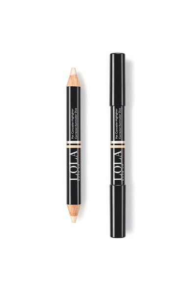 Cream - DUO PEN CONCEALER - HIGHLIGHTER by Lola Make up